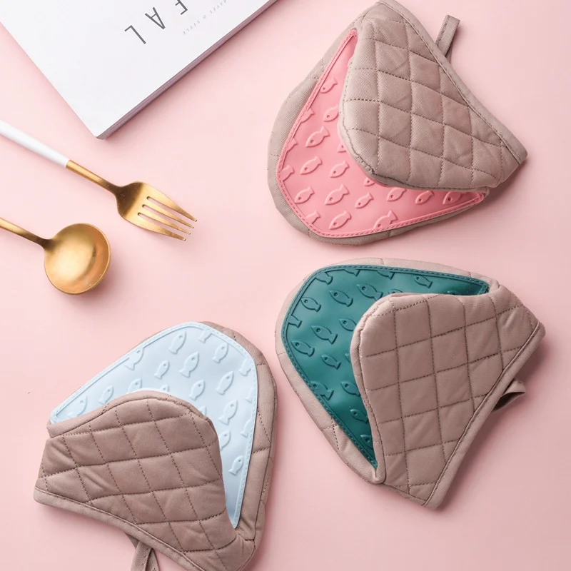 Oven Mitt Silicone - 1pc 주방 안티 scald 오븐 장갑