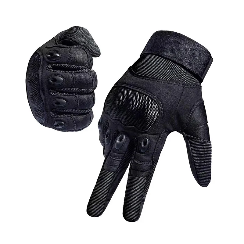 Motorcycle Glove Knuckle - 남자 전체 손가락 전술 장갑 Airsoft