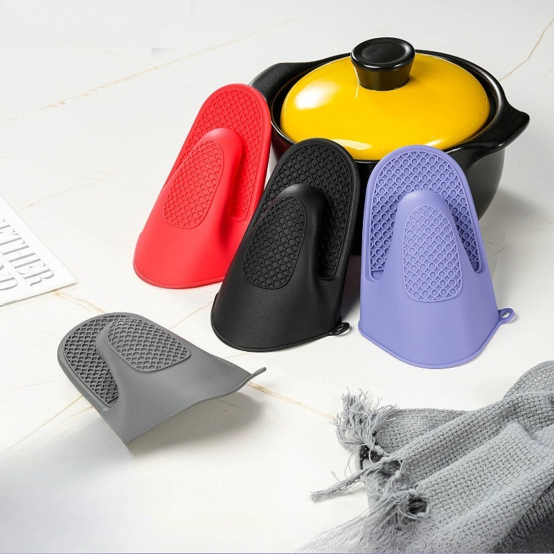 Oven Mitt Silicone - 두꺼운 실리콘 핸드 클립, 주방용 실리콘