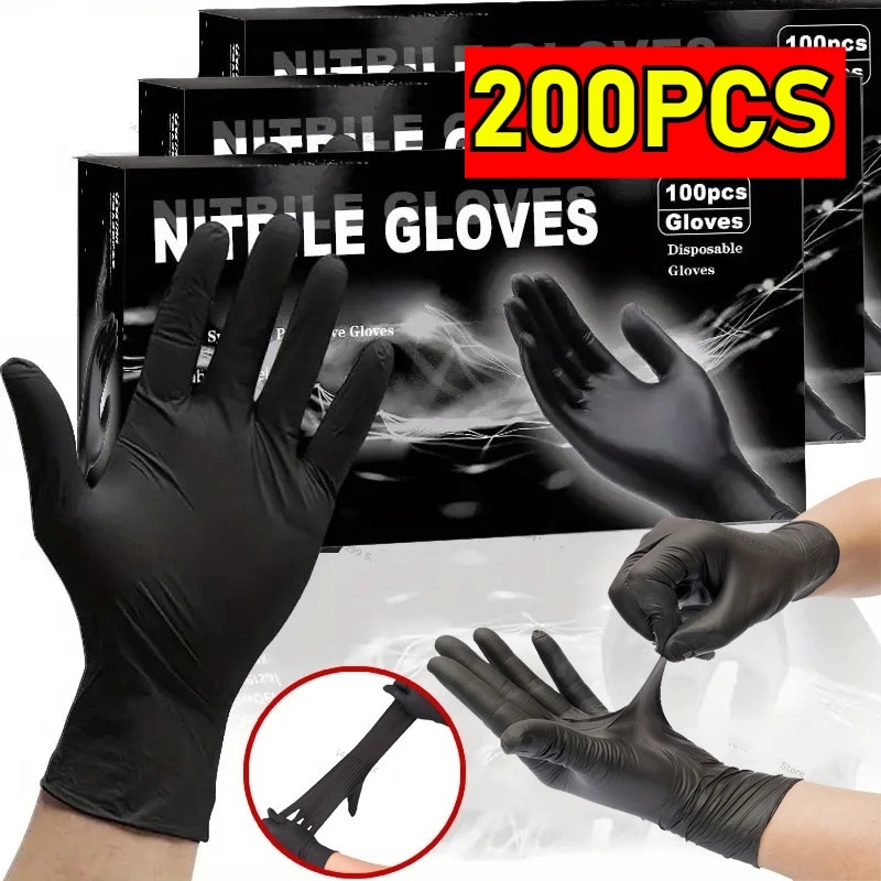 Latex Disposable Glove - 일회용 니트릴 방수 장갑 접시 세척