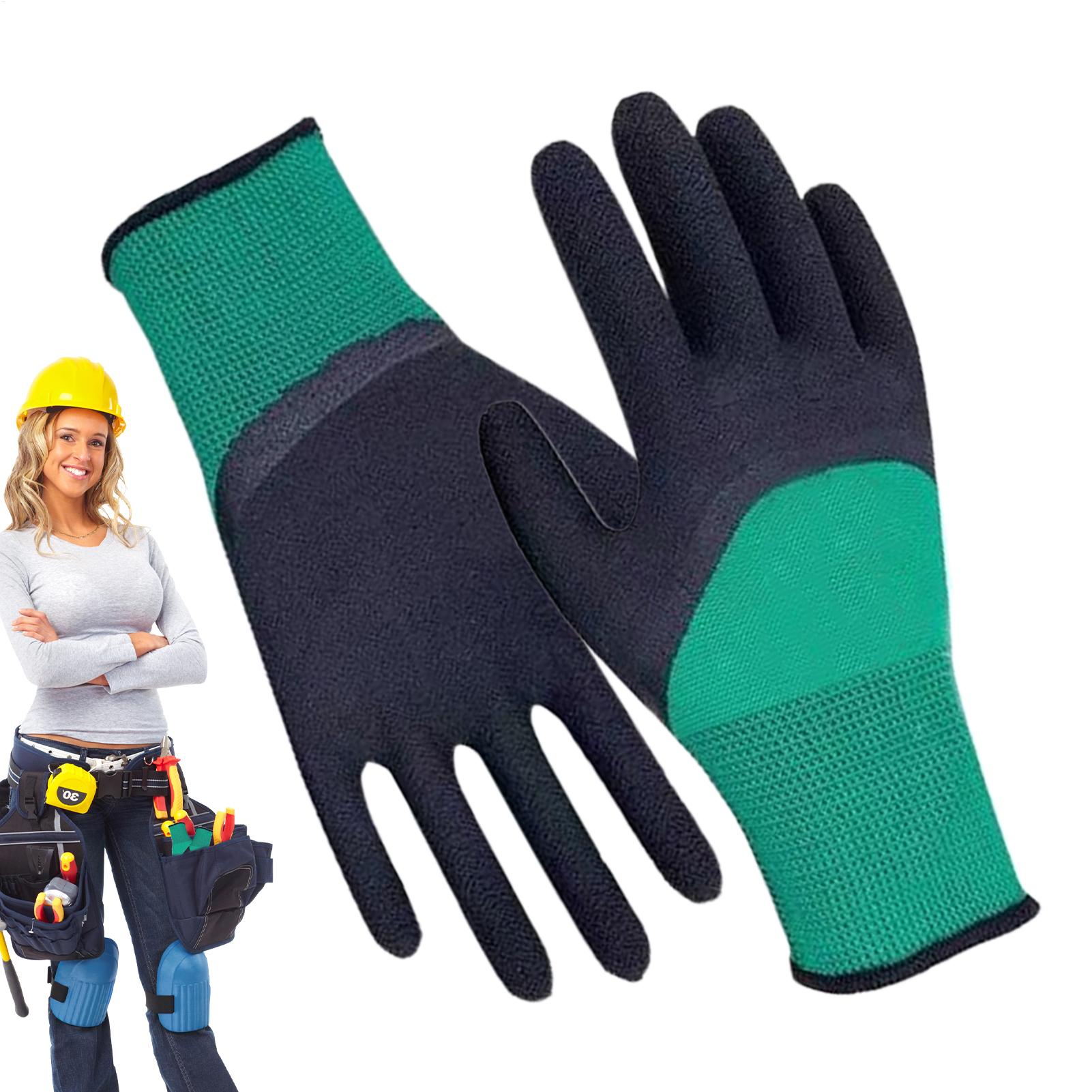 Gardening Glove Waterproof - 1 쌍 여성용 원예 장갑 마당