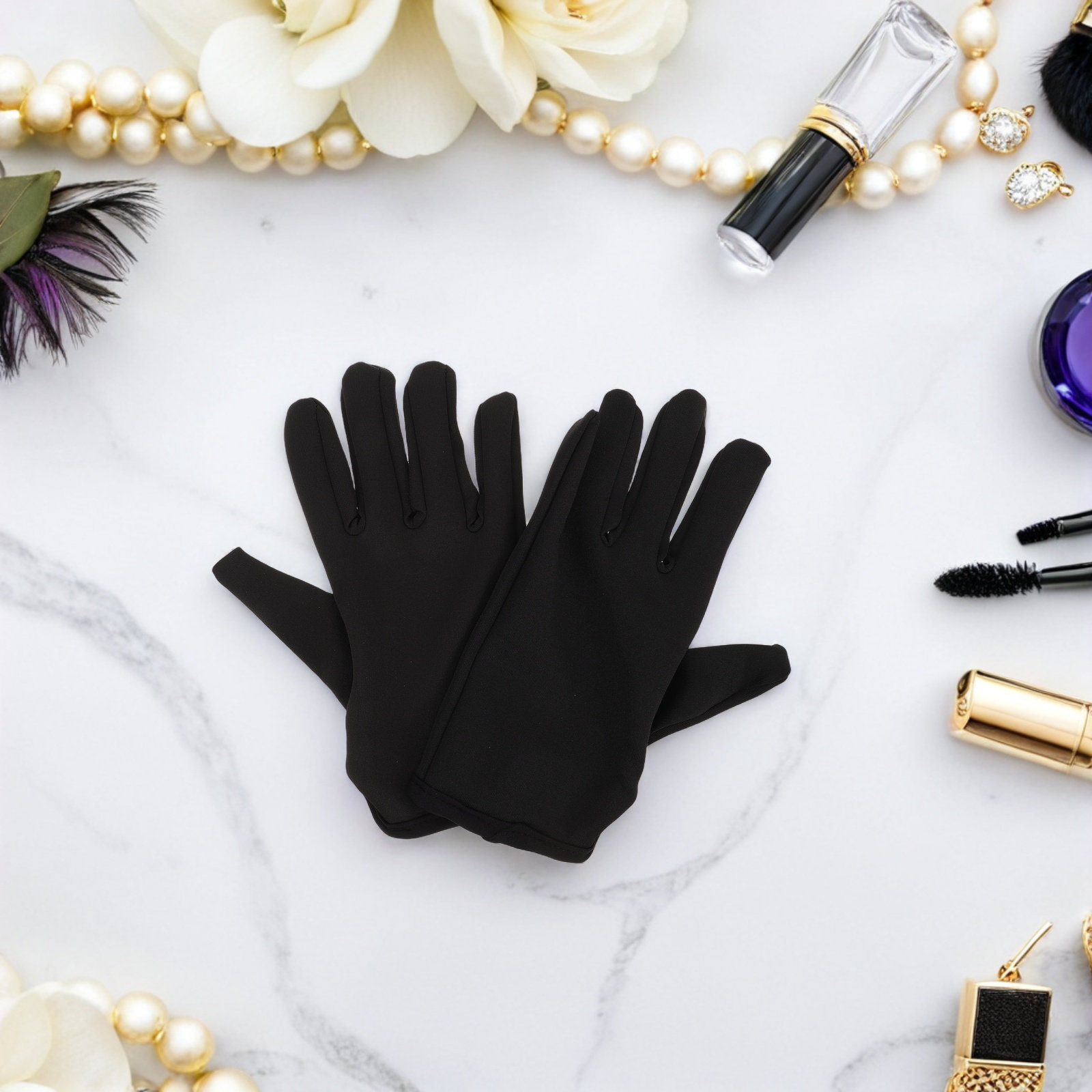 1쌍의 내열성 헤어 스타일링 장갑 재사용 가능한 5손가 - Heat Resistant Glove 리뷰 및 가격