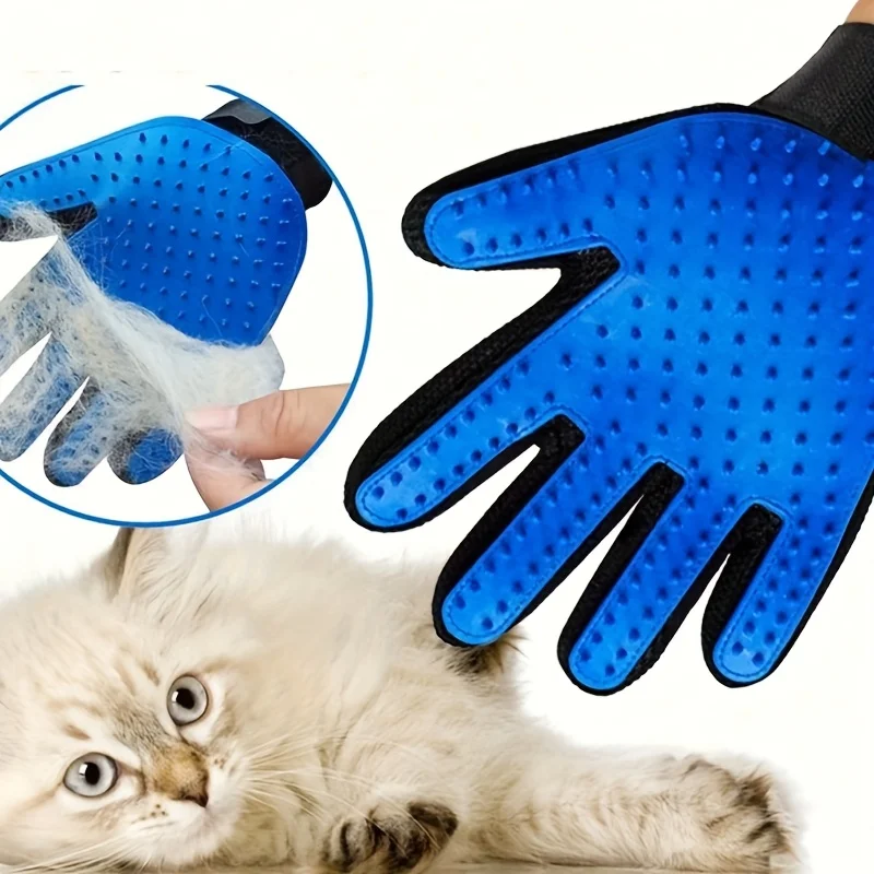 반려동물 장갑 고양이 그루밍 장갑 고양이 털 고양이 빗 - Rubber Glove Cleaning 리뷰 및 가격