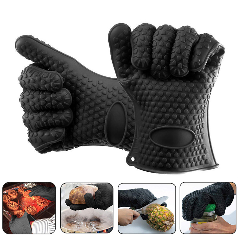 오븐 미트 베이킹 장갑, 230 내열성 실리콘 장갑,  - Rubber Glove Cleaning 리뷰 및 가격