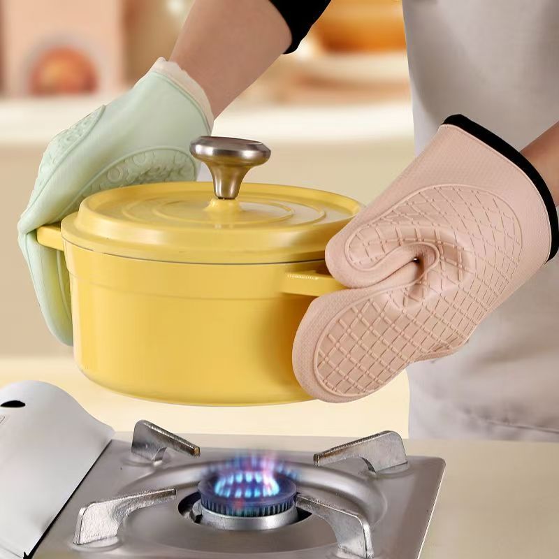 2pcs 단열 장갑, 화상 방지 전자 레인지 장갑, 고 - Oven Mitt Silicone 리뷰 및 가격