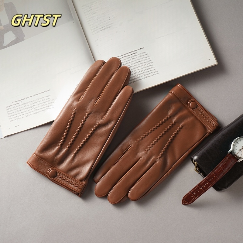 남성용 진짜 가죽 장갑, 운전 라이딩용 방풍 장갑, 심 - Leather Driving Glove 리뷰 및 가격