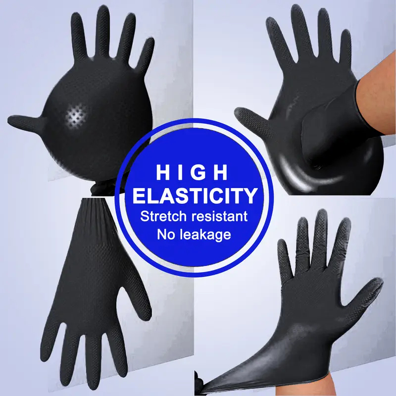 8mil 헤비듀티 산업용 오렌지색 일회용 니트릴 장갑  - Nitrile Mechanic Glove 리뷰 및 가격