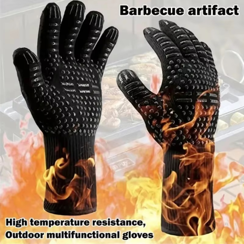 원피스 바베큐 장갑 고온 저항 오븐 미트 500 800 - Oven Mitt Silicone 리뷰 및 가격