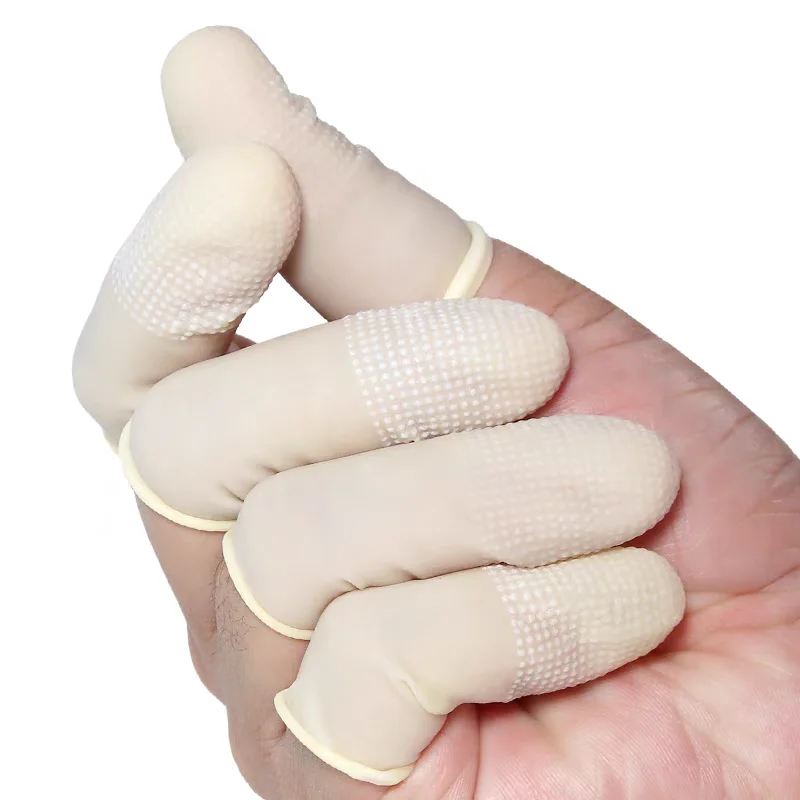 50-200pc 미끄럼 방지 손가락 커버 일회용 서리로 - Rubber Glove Cleaning 리뷰 및 가격
