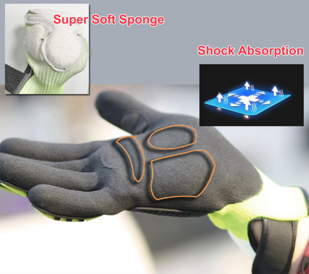 NMSafety 고품질 장갑 충격 흡수 역학 충격 및  - Work Glove Impact 리뷰 및 가격