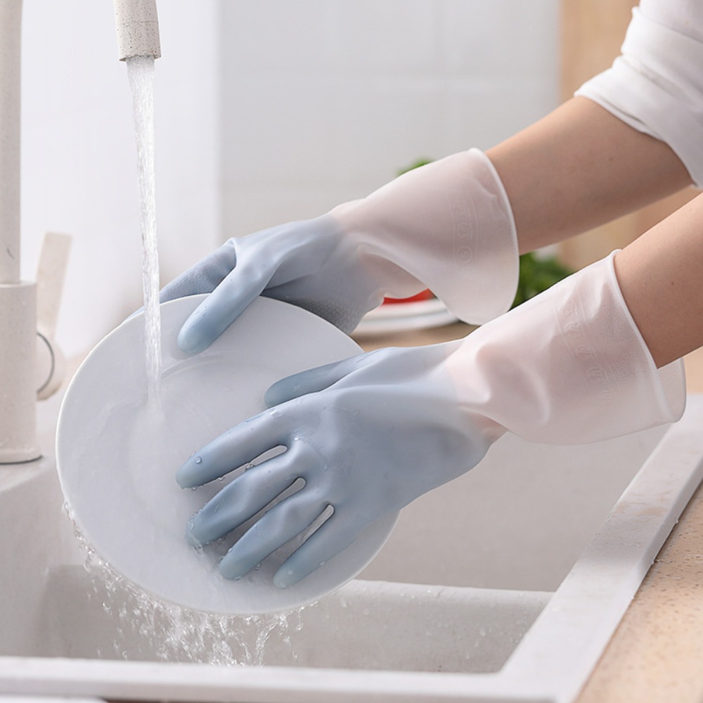 내구성이 뛰어난 두꺼운 라텍스 청소용 장갑, 주방 설거 - Rubber Glove Cleaning 리뷰 및 가격