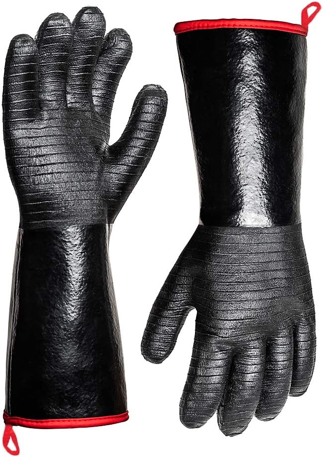 그릴 바베큐용 극한 내열 장갑, 네오프렌 코팅 방수 긴 - Heat Resistant Glove 리뷰 및 가격