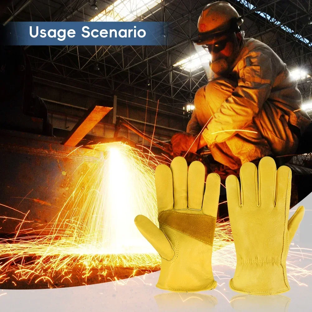가죽 작업 안전 장갑 (정원 작업, 오토바이 운전, 용 - Leather Driving Glove 리뷰 및 가격