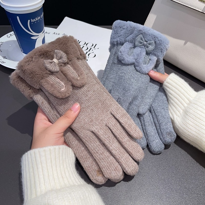장갑 여성용 울 안감 터치스크린 겨울 사이클링 따뜻한  - Wool Glove Lined 리뷰 및 가격