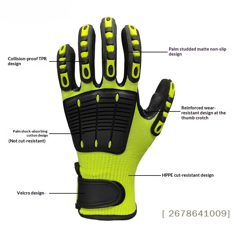 ⚑ 절단 방지 안전 작업 장갑, 진동 방지, 충격 방지 - Work Glove Impact 리뷰 및 가격