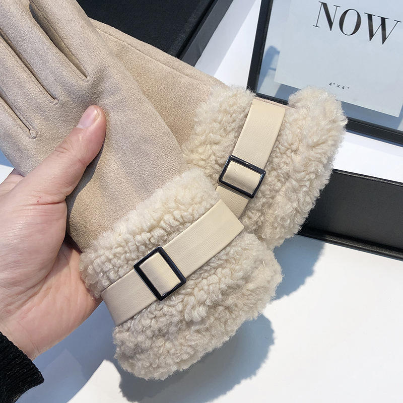 여성용 겨울 장갑 두꺼운 따뜻한 양털 안감 모피 장갑  - Wool Glove Lined 리뷰 및 가격
