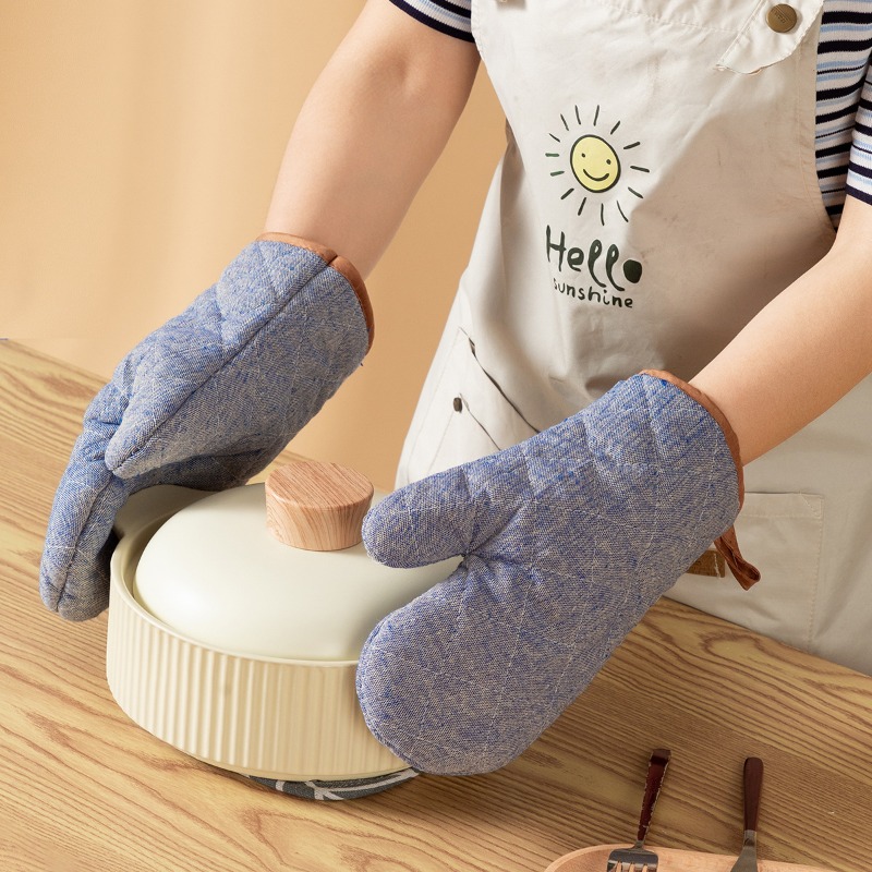 2개 두꺼운 오븐 장갑 가정용 주방 격자무늬 장갑 고온 - Oven Mitt Silicone 리뷰 및 가격