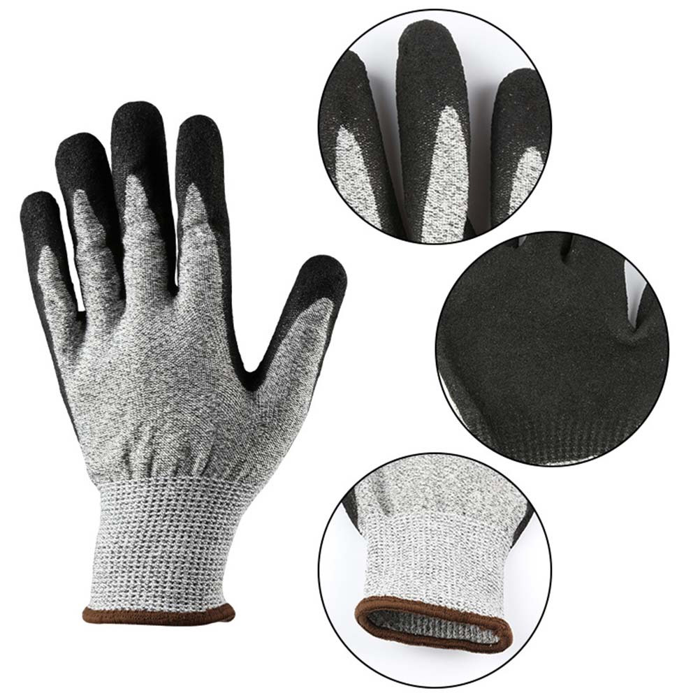 1쌍의 절단 방지 레벨 5 안전 장갑, 정원 목공 조각 - Cut Resistant Glove 리뷰 및 가격