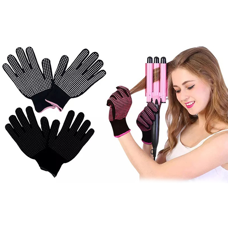 핫세일 양면 헤어 스트레이트너 펌 컬링 미용 내열 손가 - Heat Resistant Glove 리뷰 및 가격