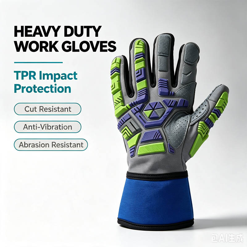 헤비 듀티 작업 안전 장갑, TPR 충격 저항, 절단  - Work Glove Impact 리뷰 및 가격