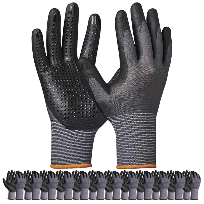 마이크로 폼 니트릴 코팅 안전 작업 장갑 미끄럼 방지  - Nitrile Mechanic Glove 리뷰 및 가격