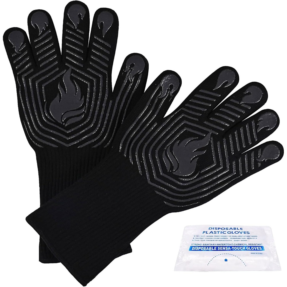 바베큐 장갑, 1472 ° F 내열 장갑, 내화 장갑, - Oven Mitt Silicone 리뷰 및 가격